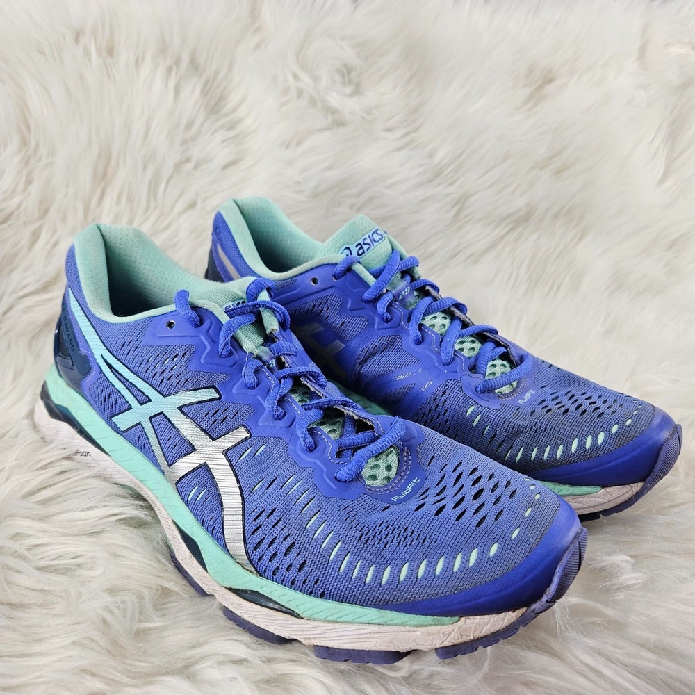Asics Shoes Womens 10 Blue Kayano 23 Dynamic‎ Training Sneakers Running Jogging